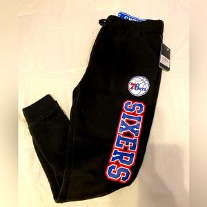Philadelphia 76ers Jogger Sweatpants Size M - NWT